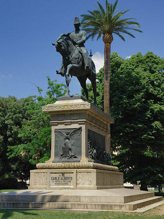 Statue von Carlo Alberto - Latium (Rom) (Rom)