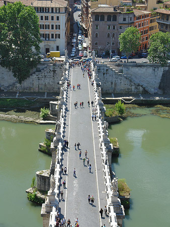 Luftaufnahme der Brücke - Latium (Rom) (Rom)