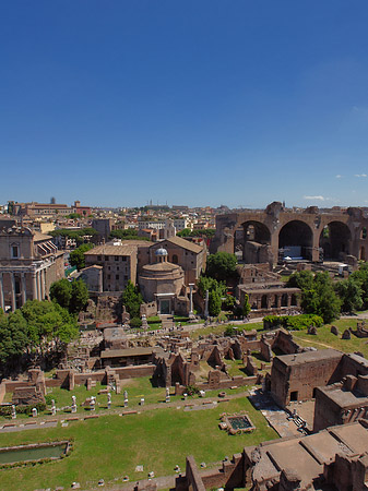 Blick auf das Forum Romanum