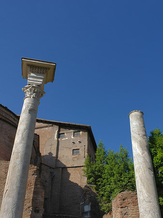 Säule am Tempel