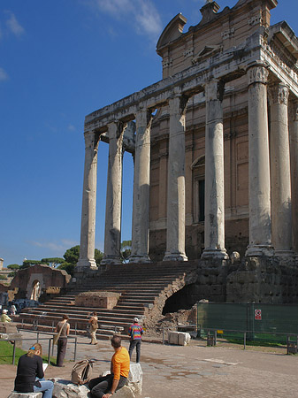 Tempel des Antoninus Pius und der Faustina - Latium (Rom) (Rom)