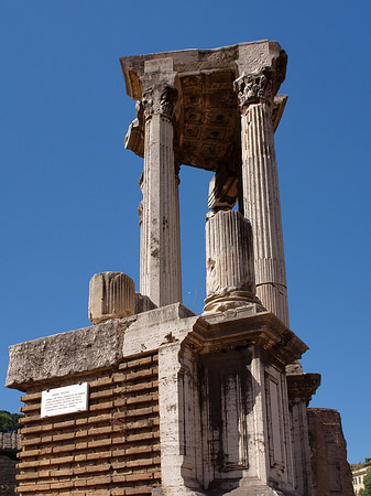 Foto Tempel der Vesta