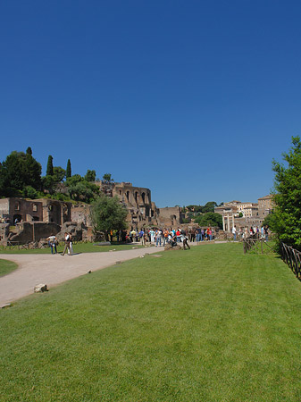 Weg ins Forum Romanum - Latium (Rom) (Rom)