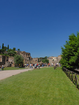 Weg ins Forum Romanum - Latium (Rom) (Rom)