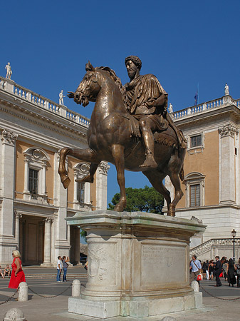 Marc Aurel Statue Foto 