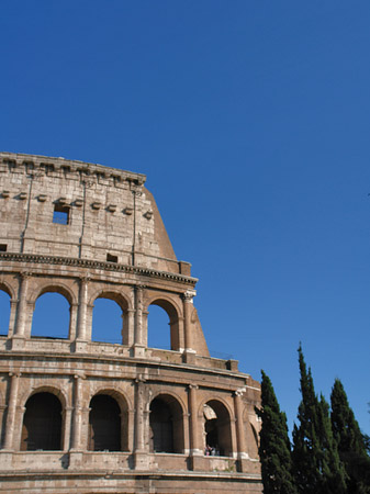 Fassade des Kolosseums - Latium (Rom) (Rom)