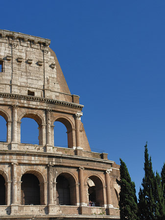 Fassade des Kolosseums - Latium (Rom) (Rom)