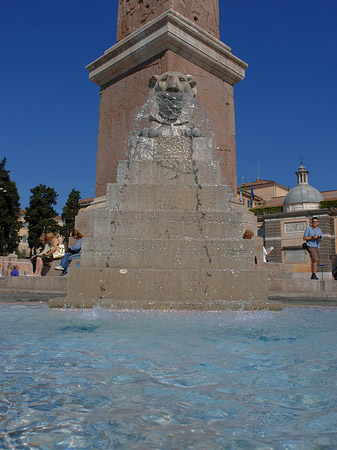 Obelisk mit Wasser - Latium (Rom) (Rom)