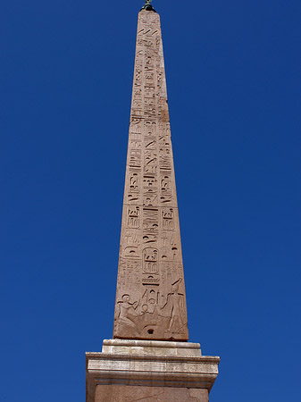 Obelisk und Löwenbrunnen - Latium (Rom) (Rom)