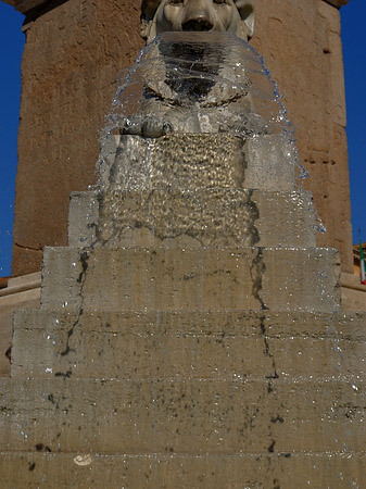 Obelisk und Löwenbrunnen - Latium (Rom) (Rom)