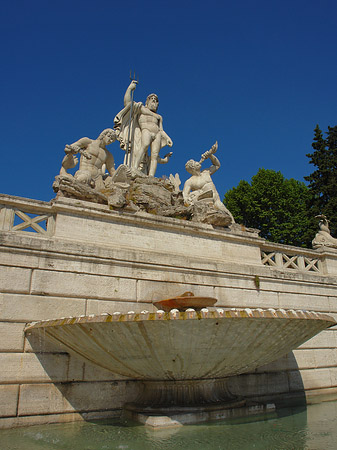 Neptun an der Piazza