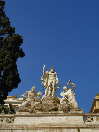 Neptun an der Piazza - Latium (Rom) (Rom)