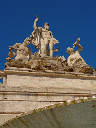 Foto Neptun an der Piazza - Rom