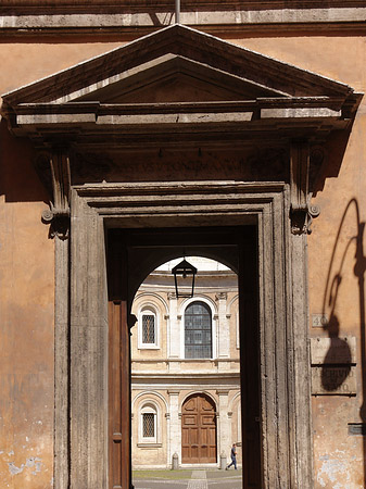 Eingang Sant’Ivo alla Sapienza - Latium (Rom) (Rom)