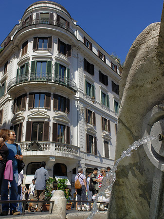 Details am Barcaccia Brunnen - Latium (Rom) (Rom)