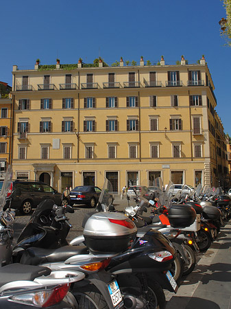 Mofas an der Piazza di Spagna - Latium (Rom) (Rom)