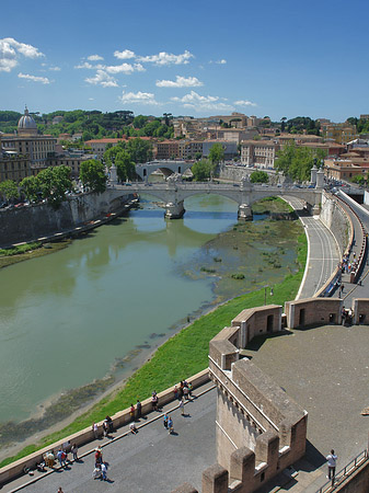 Tiber vor der Engelsburg Foto 