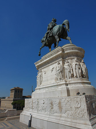 Bronzestatue von Victor Emmanuel - Latium (Rom) (Rom)