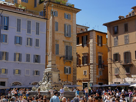 Platz vor dem Pantheon - Latium (Rom) (Rom)