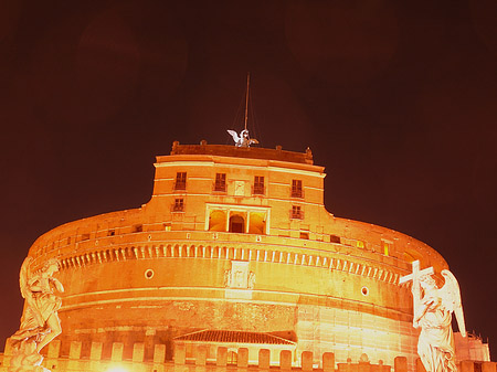 Engelsburg bei Nacht - Latium (Rom) (Rom)