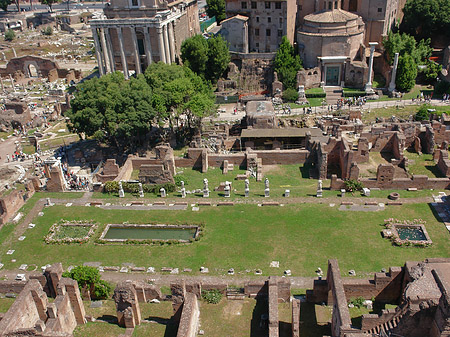 Blick auf das Forum Romanum