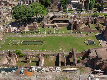 Blick auf das Forum Romanum - Latium (Rom) (Rom)