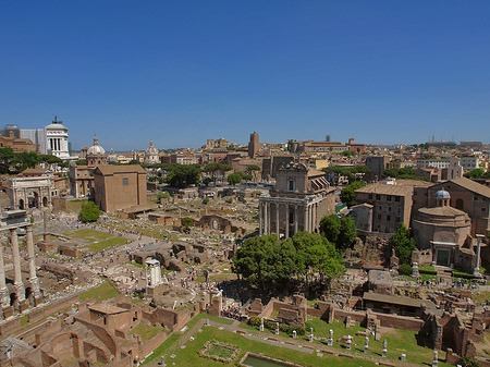 Fotos Blick auf das Forum Romanum | Rom