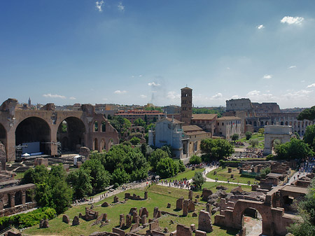 Fotos Blick auf das Forum Romanum | Rom