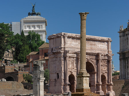 Foto Triumphbogen des Septimius Severus - Rom