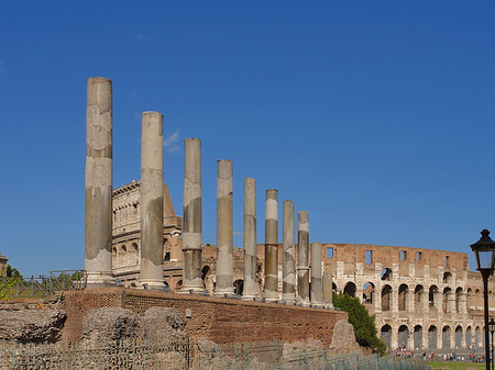 Kolosseum mit dem Forum Romanum - Latium (Rom) (Rom)