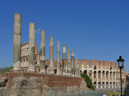 Kolosseum mit dem Forum Romanum - Latium (Rom) (Rom)