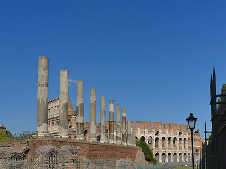 Kolosseum mit dem Forum Romanum - Latium (Rom) (Rom)