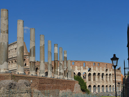 Kolosseum mit dem Forum Romanum - Latium (Rom) (Rom)