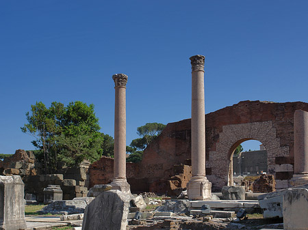 Säulen im Forum Romanum - Latium (Rom) (Rom)