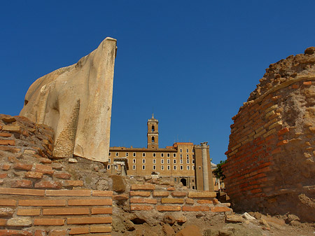 Steine im Forum Romanum - Latium (Rom) (Rom)