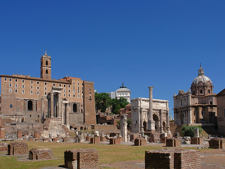 Tabularium mit dem Forum Romanum - Latium (Rom) (Rom)