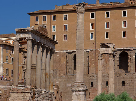 Tabularium und Kapitol mit Forum Romanum - Latium (Rom) (Rom)