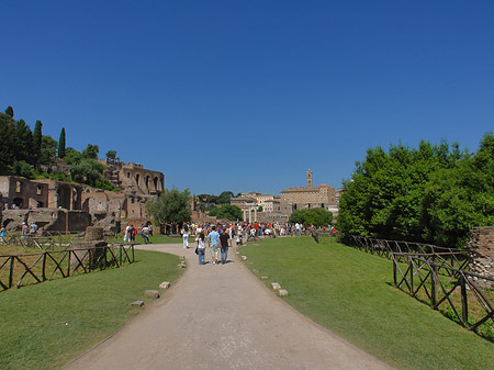 Weg ins Forum Romanum - Latium (Rom) (Rom)