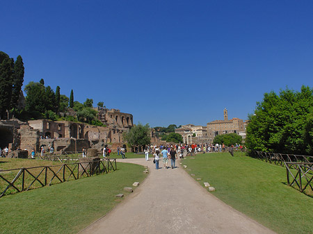 Weg ins Forum Romanum - Latium (Rom) (Rom)