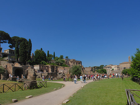 Weg ins Forum Romanum - Latium (Rom) (Rom)