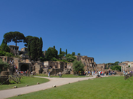 Weg ins Forum Romanum - Latium (Rom) (Rom)