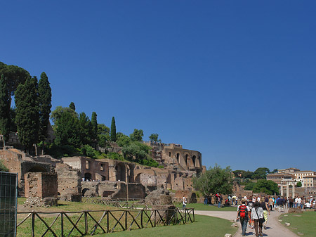 Weg ins Forum Romanum - Latium (Rom) (Rom)