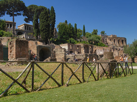 Fotos Weg ins Forum Romanum