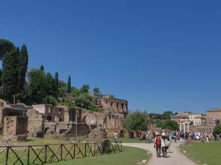 Weg ins Forum Romanum - Latium (Rom) (Rom)