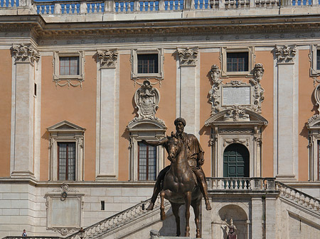 Marc Aurel Statue vor dem Kapitol - Latium (Rom) (Rom)