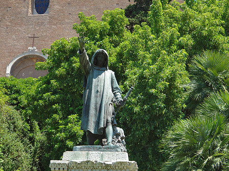 Statue von Cola di Rienzo - Latium (Rom) (Rom)