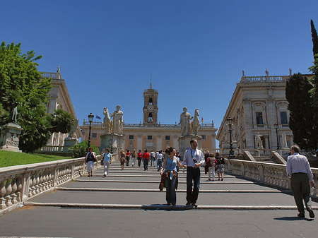 Treppe zum Kapitol - Latium (Rom) (Rom)