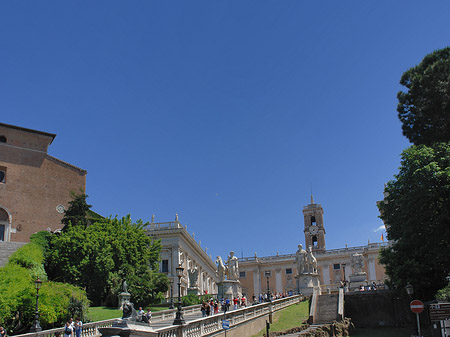 Treppe zum Kapitol - Latium (Rom) (Rom)