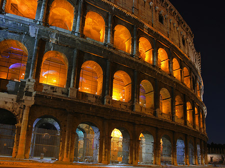 Fassade des Kolosseums - Latium (Rom) (Rom)