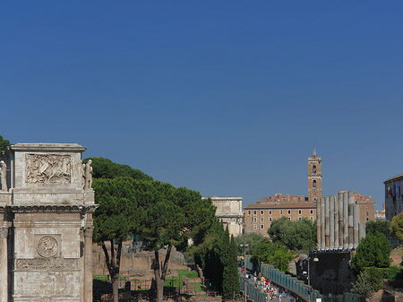 Konstantinsbogen vor dem Forum Romanum - Latium (Rom) (Rom)